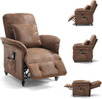 ASUKALE Recliner with Casters – Reclining Function and Footrest
