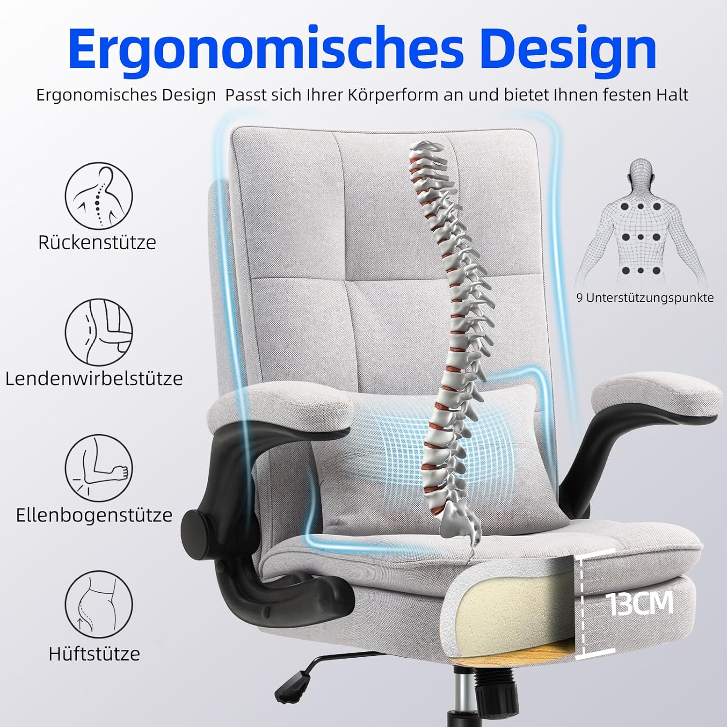 Ergonomic Office Chair [TEST WINNER] Desk Chair