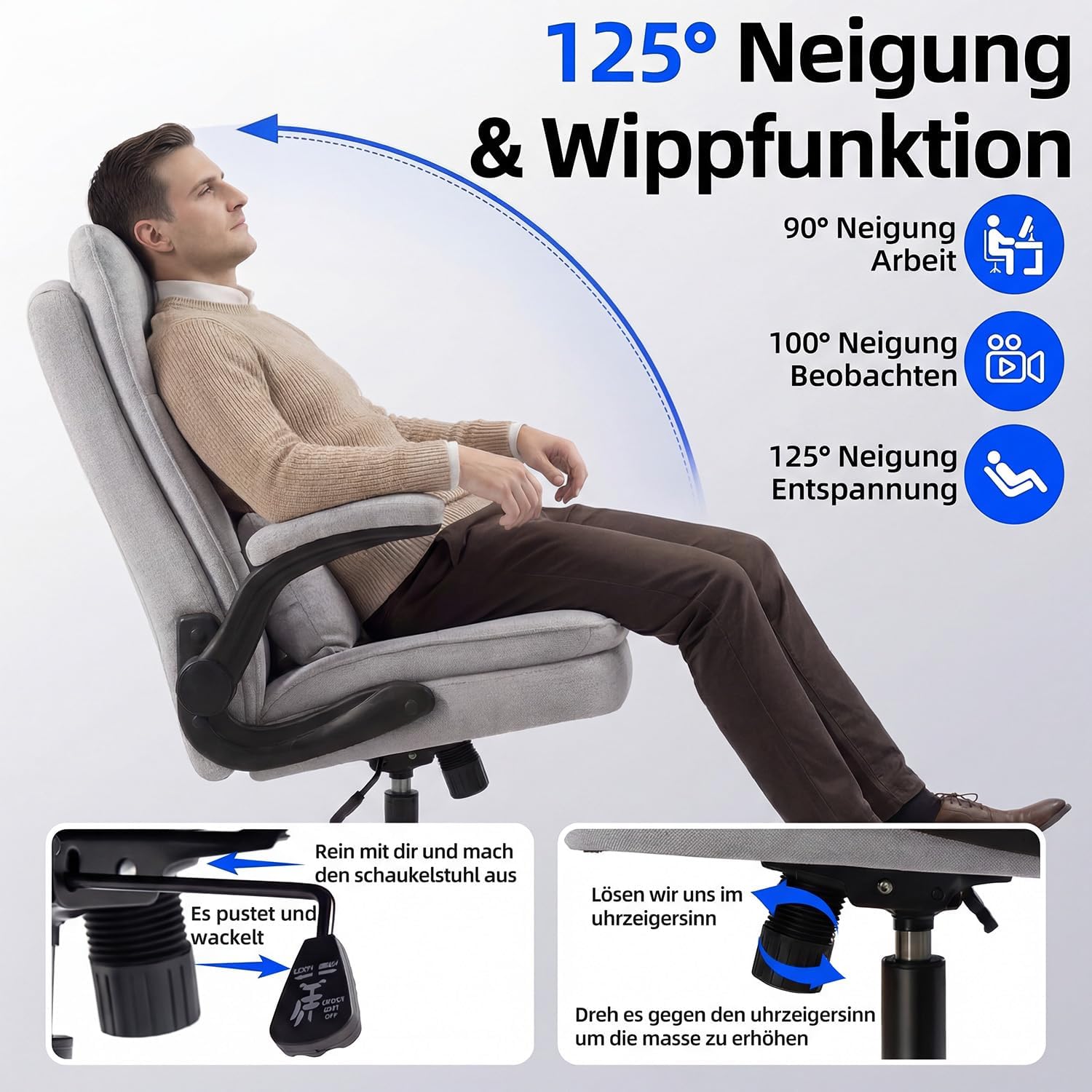 Ergonomic Office Chair [TEST WINNER] Desk Chair